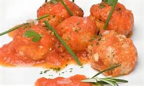 Albondigas de soya y jitomate